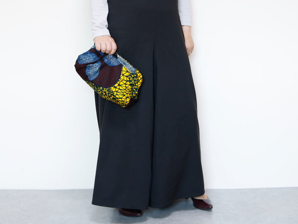 <B10J-003> AFRICAN PRINT CLUTCH BAG