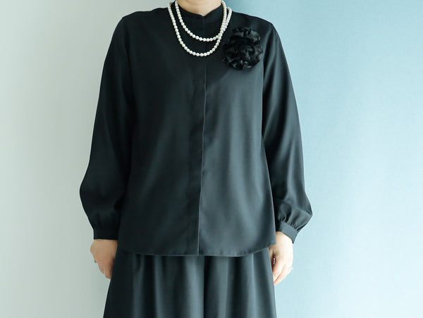 <T19NR-001> NOIR SHIRT Blouse