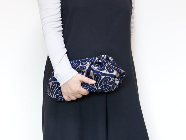 <B10CG> COVENT GAEDEN GRAY CLUTCH BAG