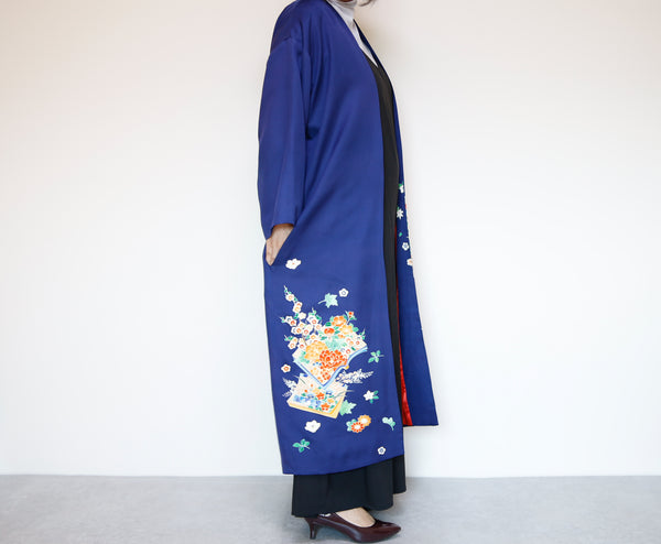 <J06-029> KIMONO Long Jacket