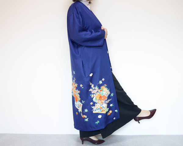 <J06-029> KIMONO Long Jacket