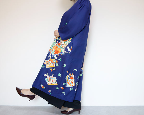 <J06-029> KIMONO Long Jacket