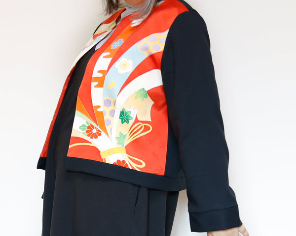 <J15K-020> KIMONO CREW NECK Jacket