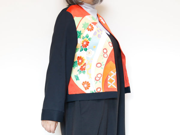 <J15K-020> KIMONO CREW NECK Jacket