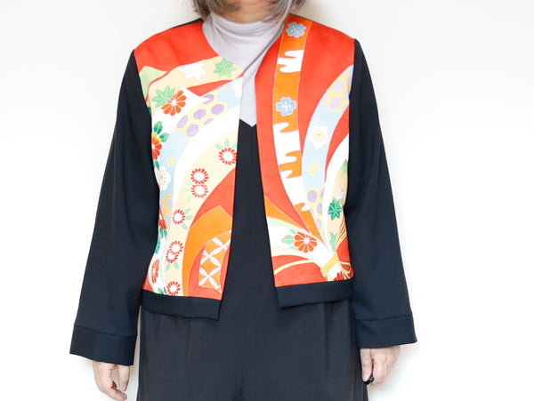 <J15K-020> KIMONO CREW NECK Jacket