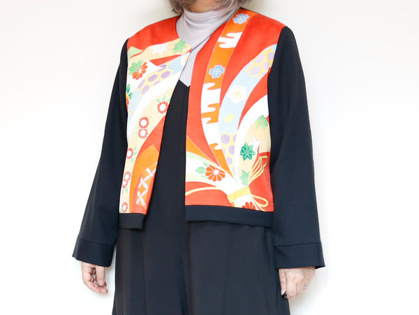 <J15K-020> KIMONO CREW NECK Jacket