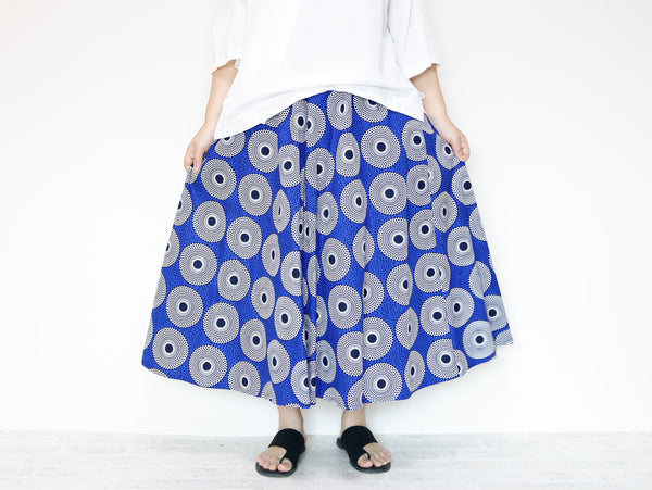 <S35-018>  AFRICAN PRINT Skirt