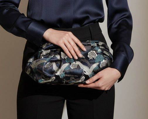 <B10K-004> KIMONO CLUTCH BAG