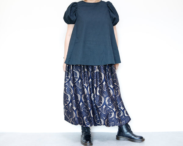 <S42CG>COVENT GARDEN WOVEN RED BALLOON Skirt