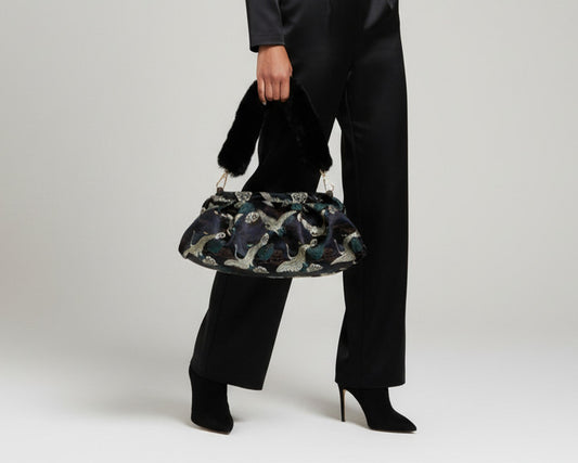 <B10K-004> KIMONO CLUTCH BAG