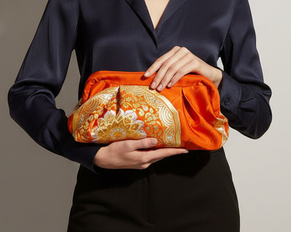 <B10K-003> KIMONO CLUTCH BAG