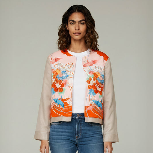 <J15K-028> KIMONO クルーネックジャケット