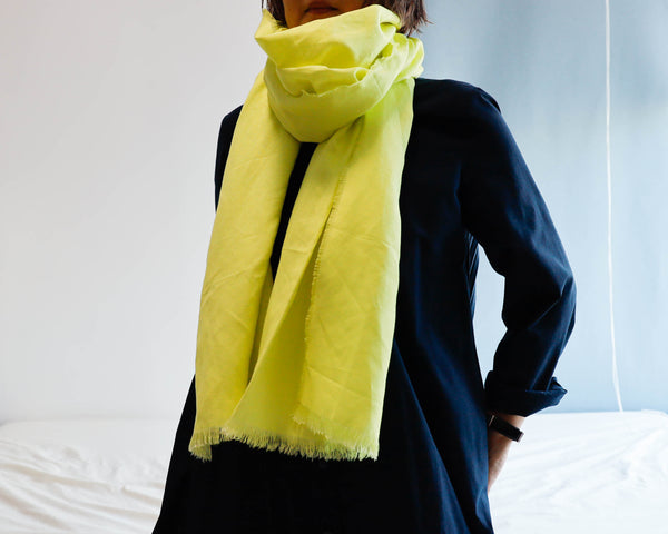 <RS20A03Y> LINEN/RAYON  Scarf