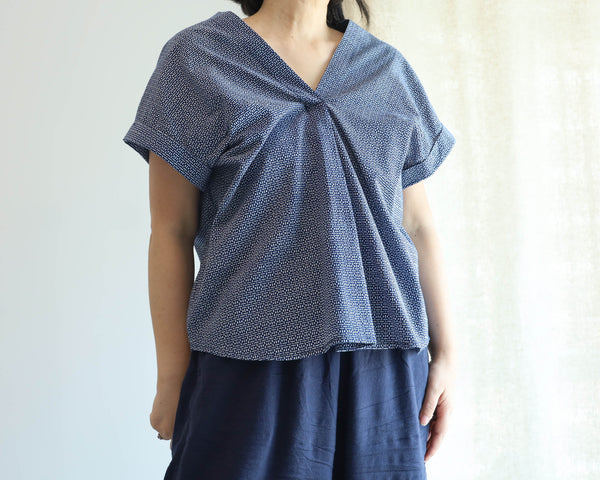 <RS19T14-009> OKINAWA ORIGAMI Top