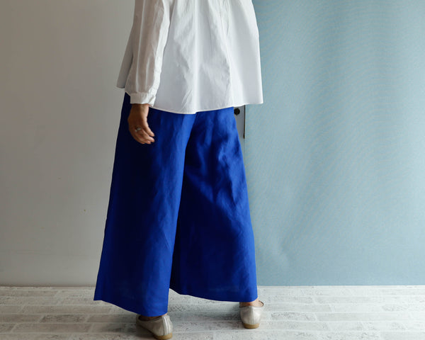 <P14RB-RS20>LINEN/RAYON GAUCHO