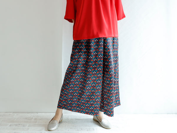 <RS21P09S> PSYCHEDELICISH Print GAUCHO