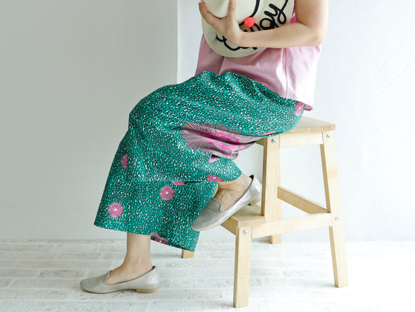 <RS21P15-005>  AFRICAN PRINT Gaucho