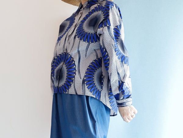 <T30A> AFRICAN PRINTED  Shirt