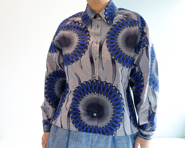 <T30A> AFRICAN PRINTED  Shirt