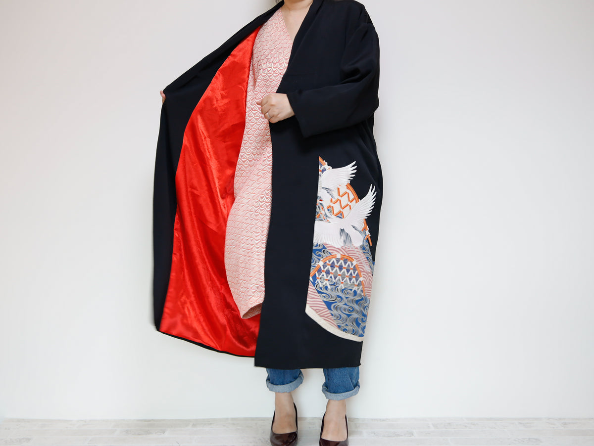 <J14-002> KIMONO Long COAT