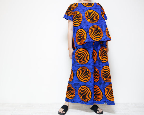 <T20-005>  AFRICAN PRINT Top
