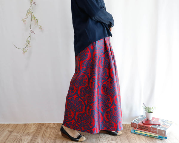 <RS20S17C90>COVENT GARDEN WOVEN Skirt  -Length 90cm