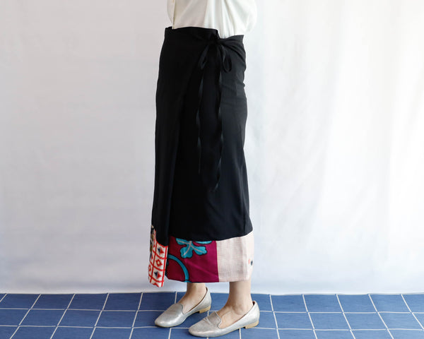 <RS19S27-005> KIMONO ORIGAMI Skirt