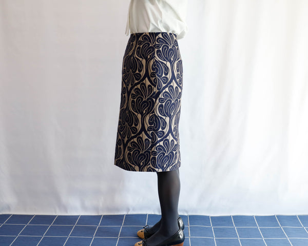 <S30J> COVENT GARDEN GRAY tight skirt