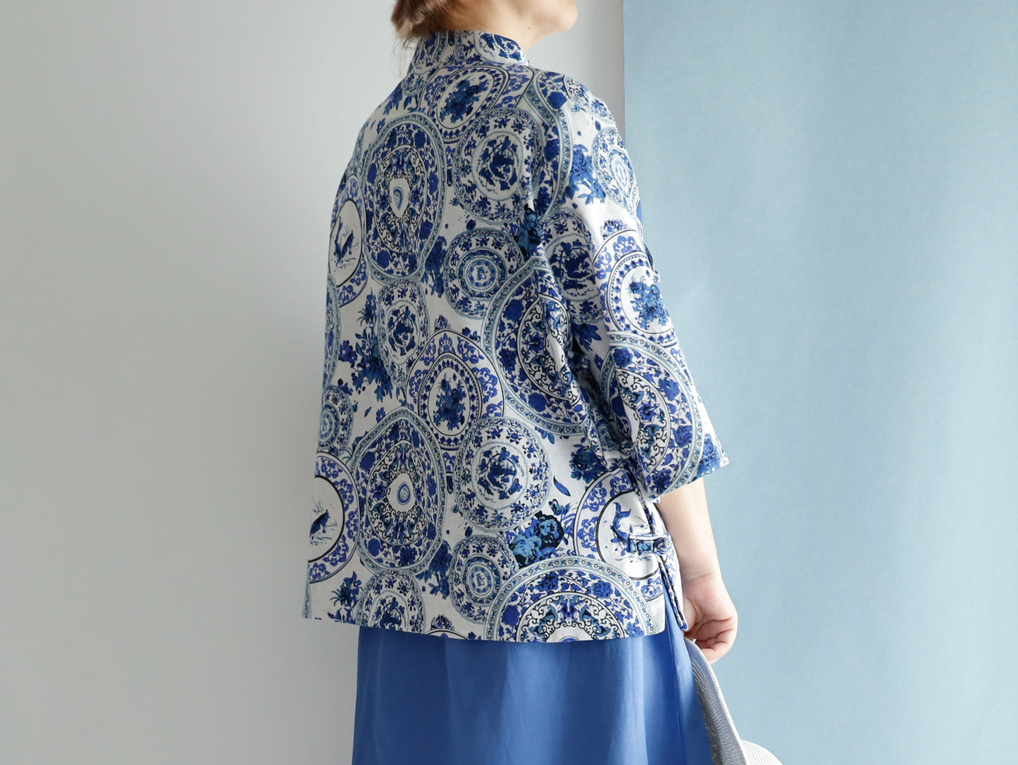 <T27B> CHINOISERIE Blouse