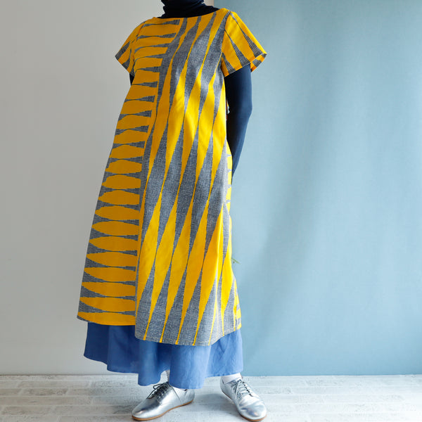 <RS21D22-001>  AFRICAN PRINT Dress