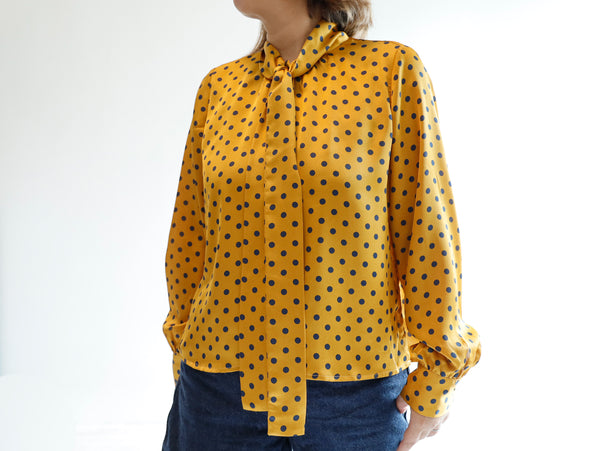 <T18MD>  PRINTED Blouse