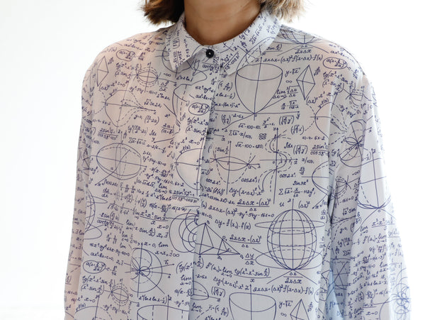 <T17M> Front tuck shirt to make maths haters' heads hurt