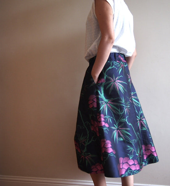 [RS15B01-007> KABUKI SKIRT