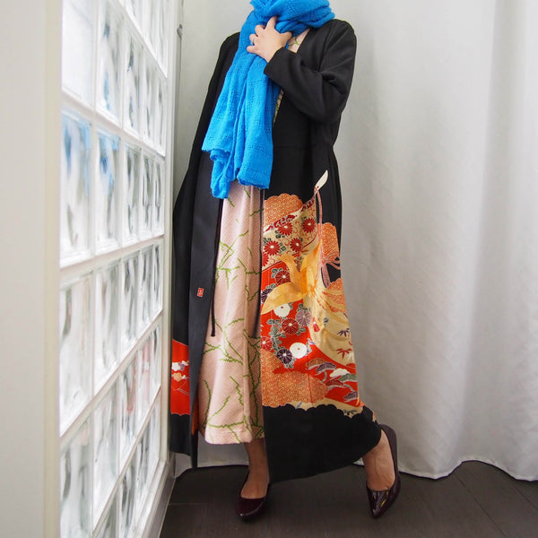 <RS19D14-003> KIMONO WRAPED Dress'n Coat