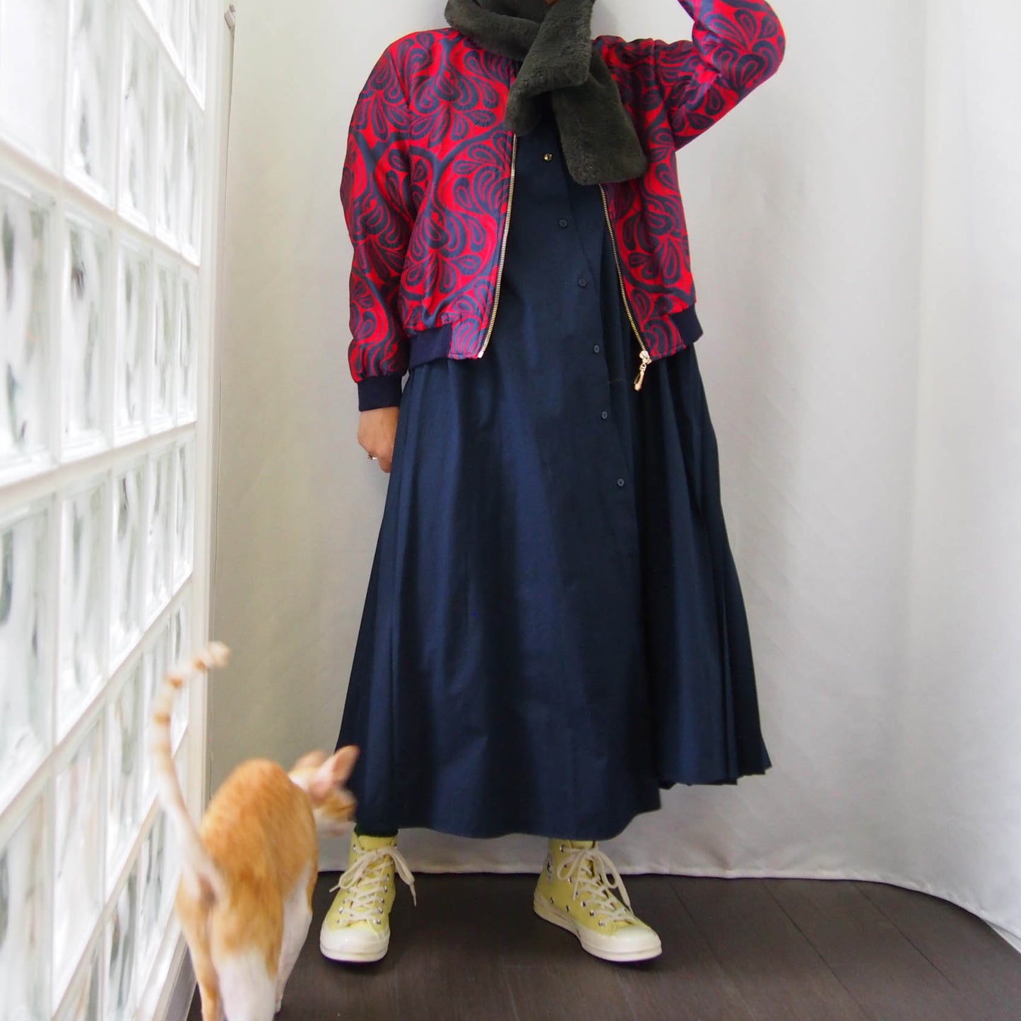 <J08C> COVENT GARDEN -BOMBER  Jacket