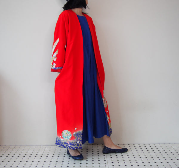[RS17J06-008> KIMONO Long Jacket