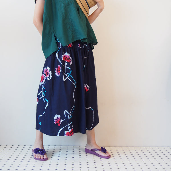 MADE TO ORDER <RS17S15-MTO> OKINAWA Skirt Long