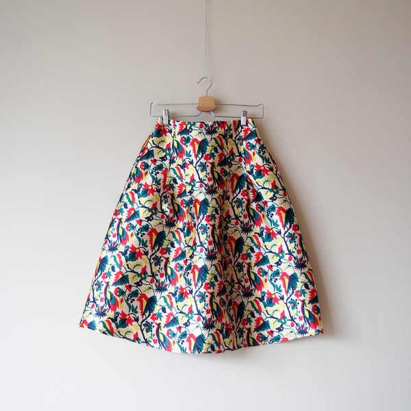 <RS18S22-002> CRAZY PRINT Skirt