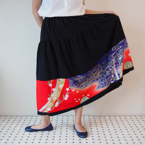 <RS17S11-012> HAREGI Skirt -LONG