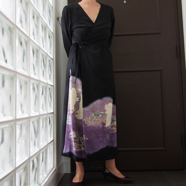 <RS19D14-002> KIMONO WRAPED Dress'n Coat