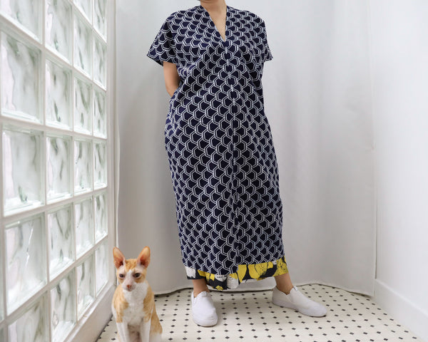 <D13-003> OKINAWA SQUARE Dress