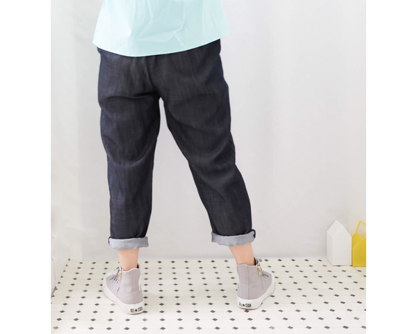 <P10D>  Soft Denim -Tapered Pants