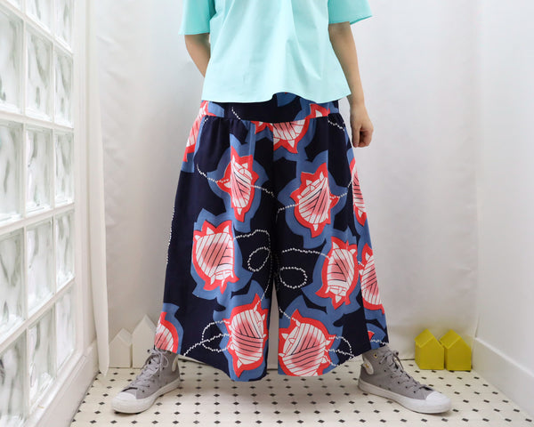 <P11-003>  OKINAWA Gaucho Pants